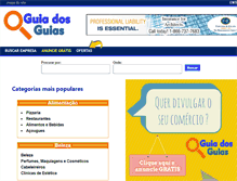 Tablet Screenshot of guiadosguias.net